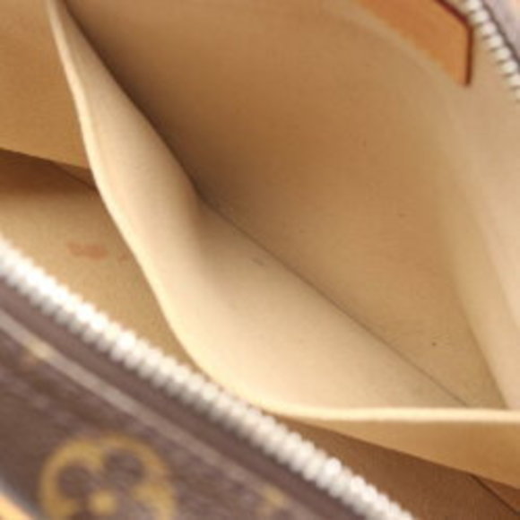 Louis Vuitton Manhattan handbag Leather Monogram brown - Picture 7 of 8